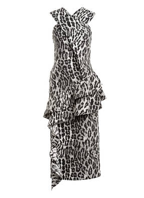 BY MALENE BIRGER Kleid AMESIA mit Volantbesatz