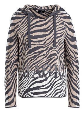 monari Pullover mit Schmucksteinbesatz