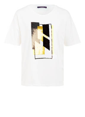Laurèl T-Shirt mit Paillettenbesatz