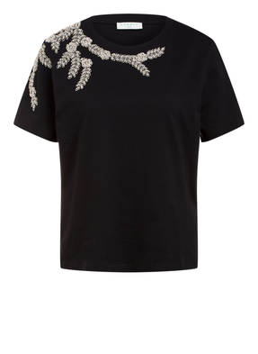 sandro T-Shirt mit Schmucksteinbesatz