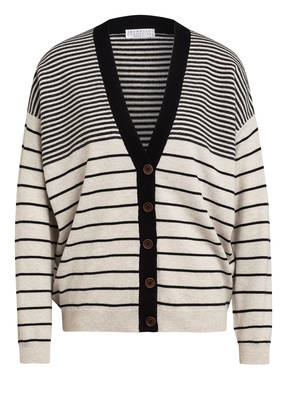 BRUNELLO CUCINELLI Strickjacke mit Cashmere und Schmucksteinbesatz
