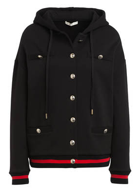 maje Sweatjacke TULIPE mit Paillettenbesatz