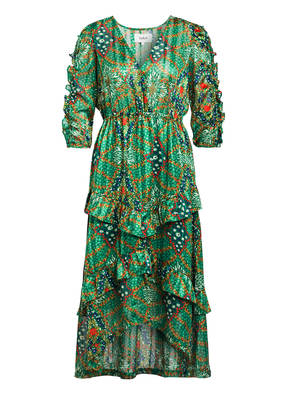 ba&sh Kleid HAPPY mit 3/4-Arm und Glitzergarn