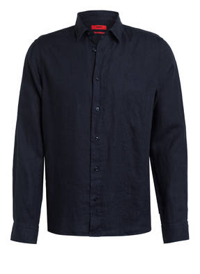 HUGO Leinenhemd EVART Straight Fit