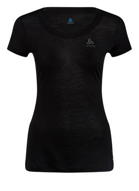 odlo Funktionswäsche-Shirt NATURAL + LIGHT mit Merinowolle