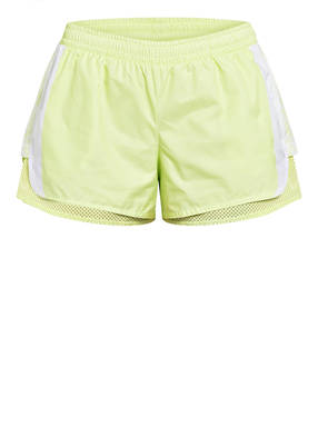adidas by Stella McCartney 2-in-1-Laufshorts M20 mit Mesh-Einsatz