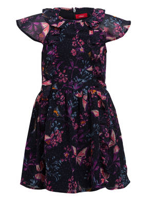 s.Oliver Kleid mit Volantbesatz