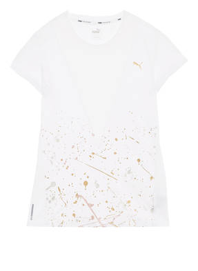 PUMA T-Shirt METAL SPLASH mit Mesh-Einsatz