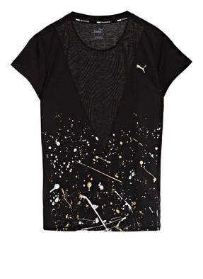 PUMA T-Shirt METAL SPLASH mit Mesh-Einsatz