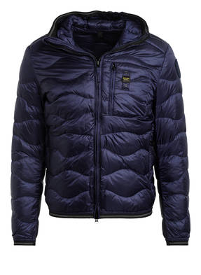 Blauer Lightweight-Daunenjacke