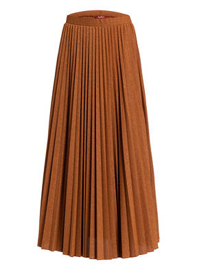 MaxMara STUDIO Plisseerock AFFARI mit Glitzergarn