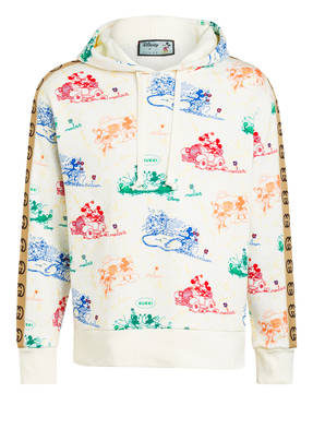 GUCCI Hoodie mit Galonstreifen