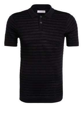 DSTREZZED Strick-Poloshirt Slim Fit