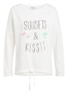 Grace Sweatshirt mit Schmucksteinbesatz