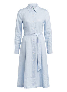 TOMMY HILFIGER Hemdblusenkleid ESSENTIAL PENELOPÉ aus Leinen