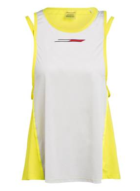TOMMY HILFIGER Tanktop mit Mesh-Einsatz