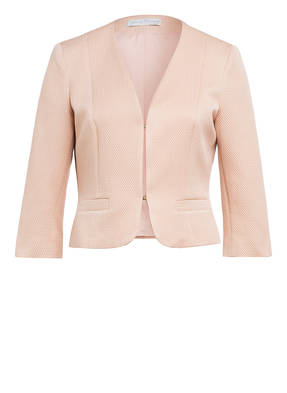 Young Couture by BARBARA SCHWARZER Bolero mit 3/4-Arm und Glitzergarn