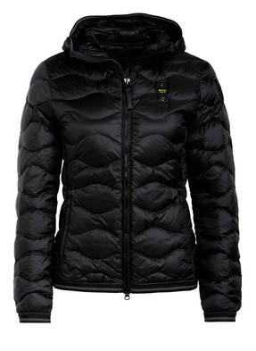 Blauer Lightweight-Daunenjacke