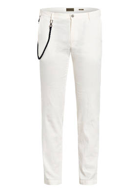 BENVENUTO Chino Slim Fit mit Leinen