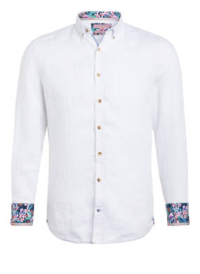 COLOURS & SONS Leinenhemd LIAM Extra Slim Fit