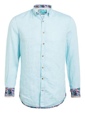 COLOURS & SONS Leinenhemd LIAM Extra Slim Fit