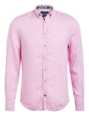 COLOURS & SONS Leinenhemd LIAM Extra Slim Fit
