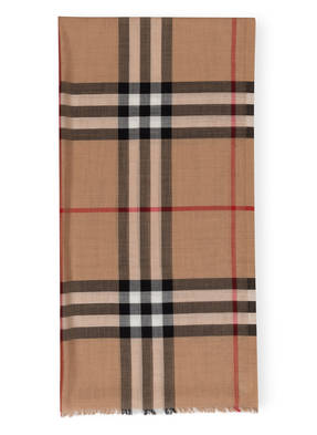 BURBERRY Schal mit Seide
