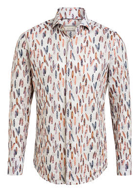 CHAS Hemd Modern Fit mit Leinen