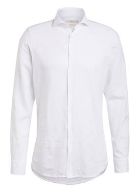 DIGEL Hemd KEITH Slim Fit mit Leinen