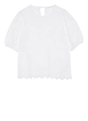 SAMSØE SAMSØE Blusenshirt JUNI aus Lochspitze