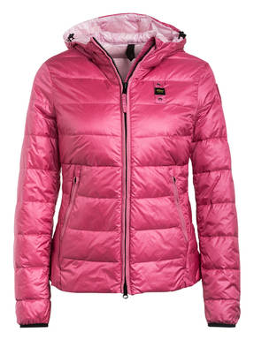 Blauer Lightweight-Daunenjacke