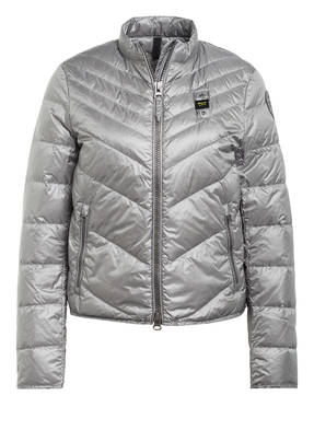 Blauer Lightweight-Daunenjacke