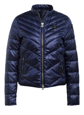 Blauer Lightweight-Daunenjacke