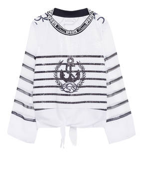 SPORTALM Blusenshirt mit Paillettenbesatz