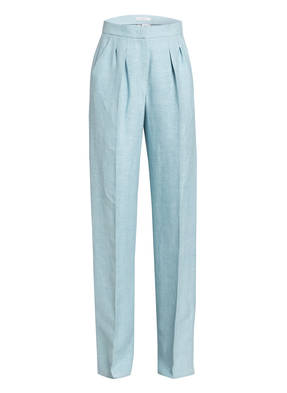 Max Mara Marlenehose NEMBO mit Seide und Leinen