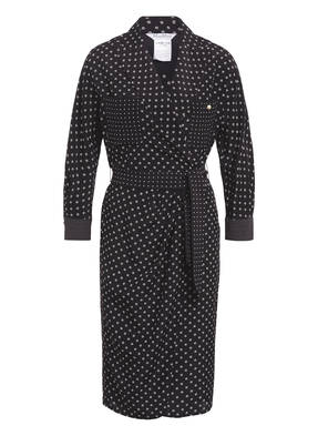 Max Mara Seidenkleid in Wickeloptik