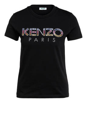 KENZO T-Shirt mit Paillettenbesatz