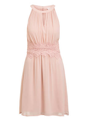 VILA Kleid mit Spitzenbesatz
