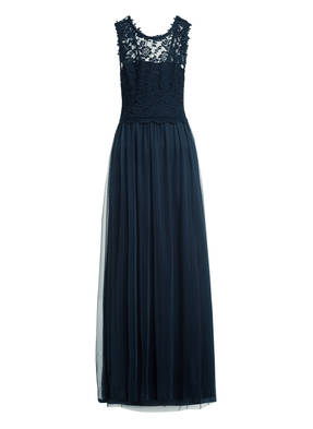 VILA Kleid mit Spitzenbesatz