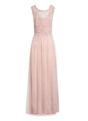 VILA Kleid mit Spitzenbesatz