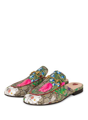 GUCCI Mules PRINCETOWN GG FLORA