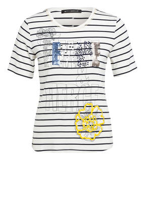 Betty Barclay T-Shirt mit Schmuckstein- und Paillettenbesatz