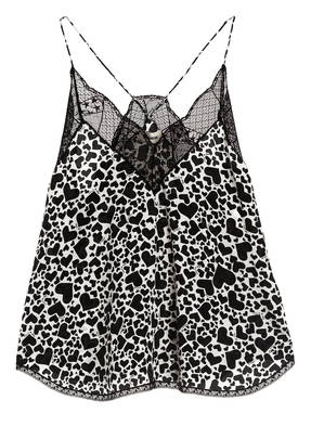 ZADIG&VOLTAIRE Seidentop CHRISTY