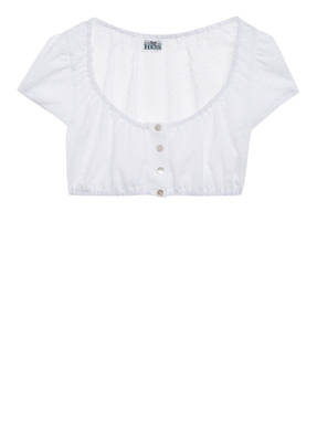 BERWIN & WOLFF Dirndlbluse mit Leinen