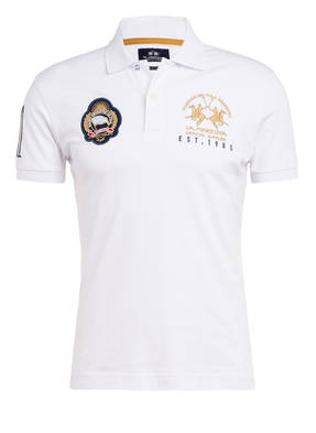 LA MARTINA Piqué-Poloshirt Slim Fit