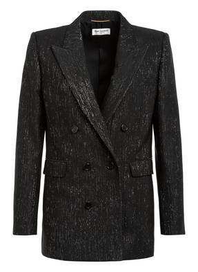SAINT LAURENT Blazer mit Glitzergarn