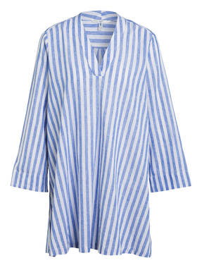 Sophie Oversized-Blusenshirt mit Leinen