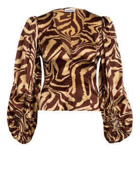 GANNI Blusenshirt aus Seide