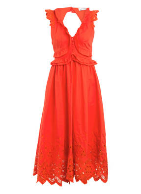 self-portrait Kleid mit Broderie