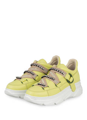 181 Plateau-Sneaker MACIS mit Schmucksteinbesatz